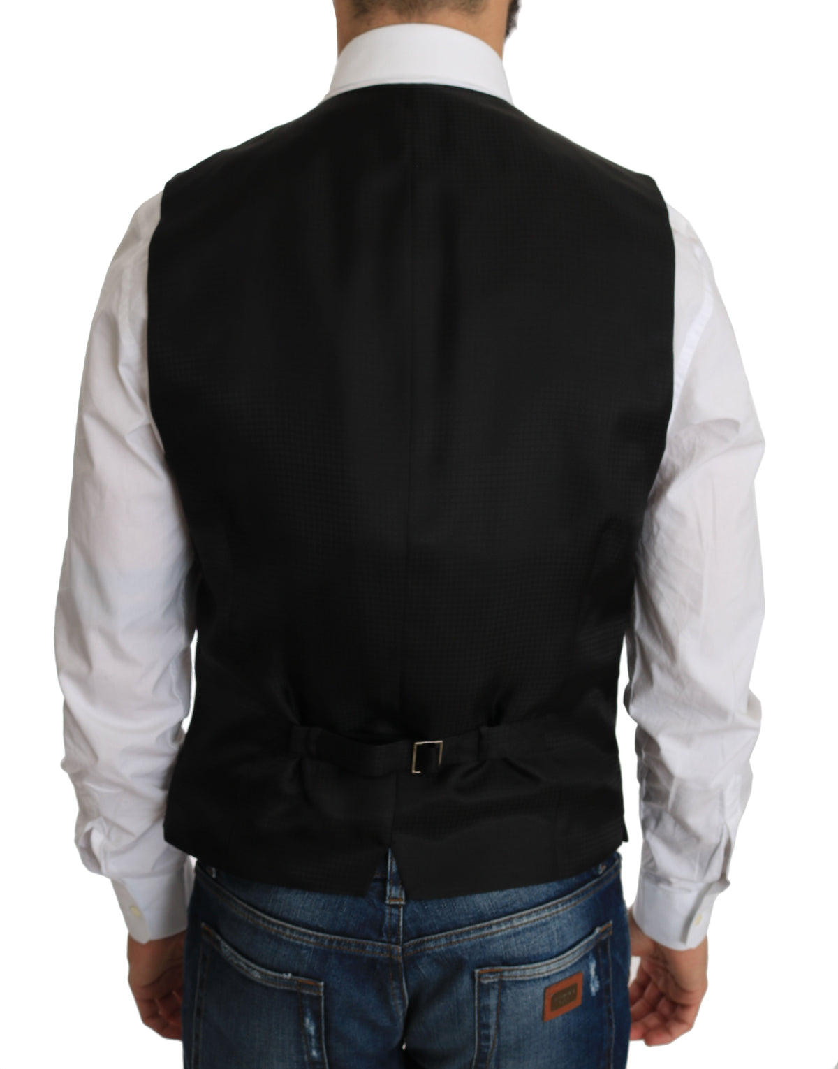 Dolce & Gabbana waistcoats for men in black, product view 4