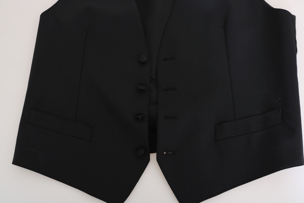 Dolce & Gabbana waistcoats for men in black, product view 5