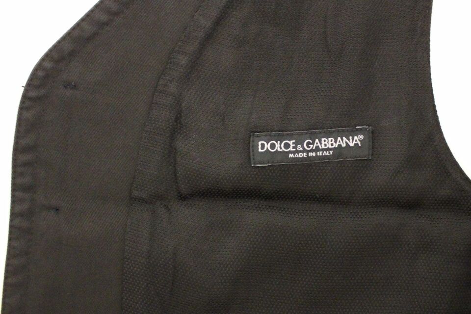 Dolce & Gabbana waistcoats for men in black, product view 7