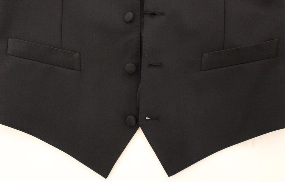 Dolce & Gabbana waistcoats for men in black, product view 8