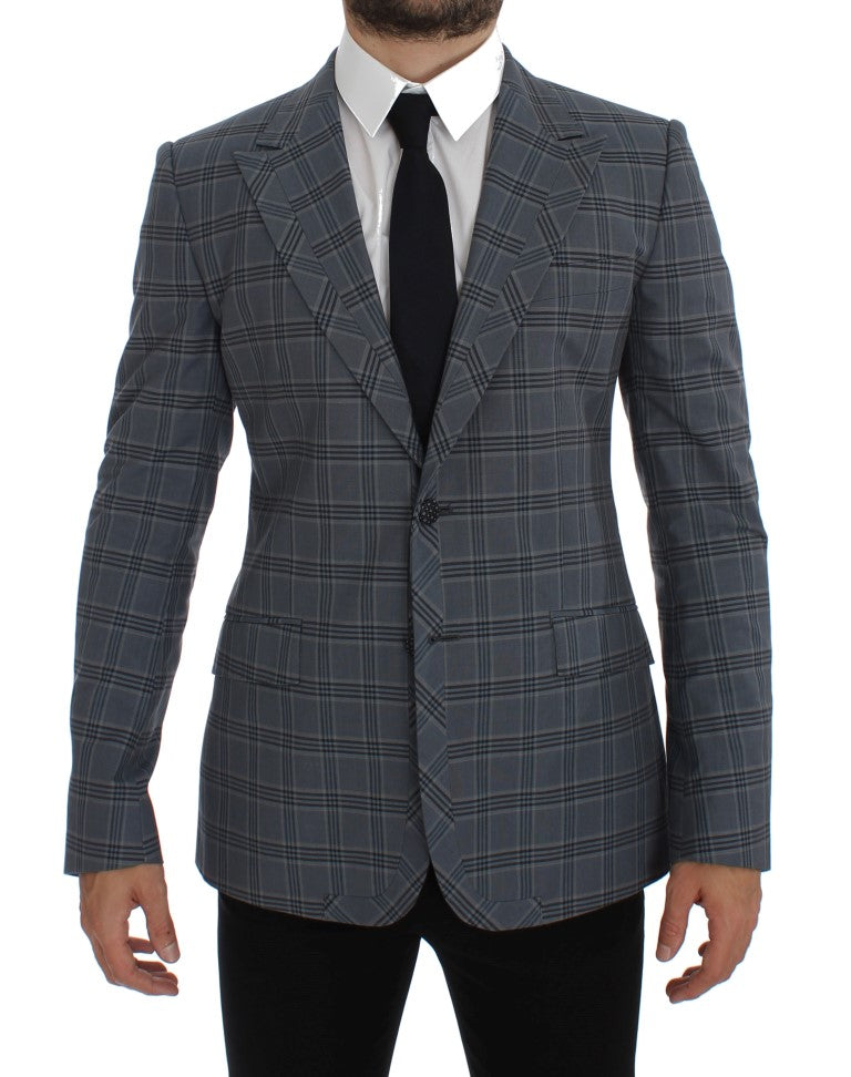Dolce & Gabbana blazers for men in blue, product view 1