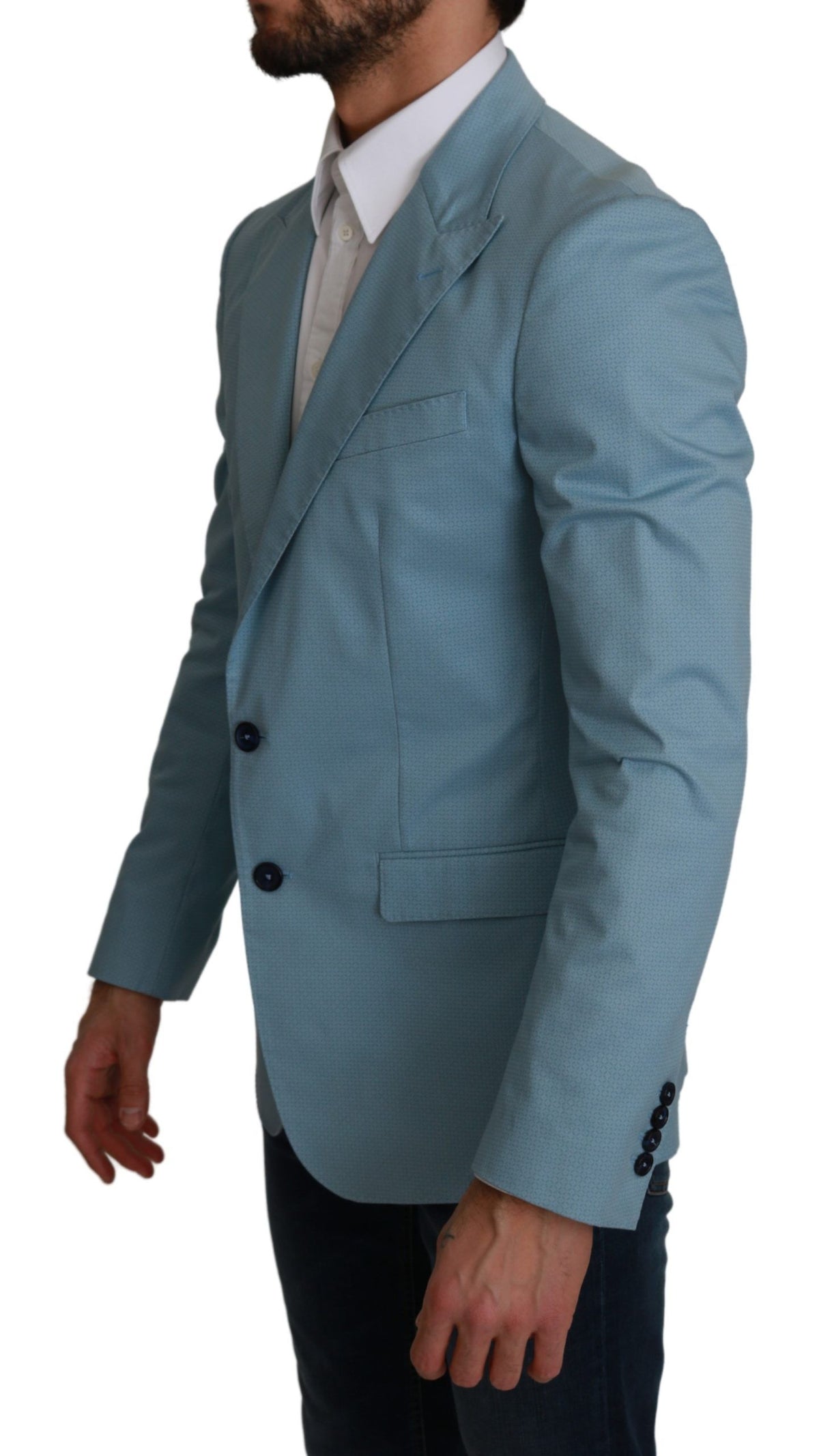 Dolce & Gabbana blazers for men in blue, product view 2