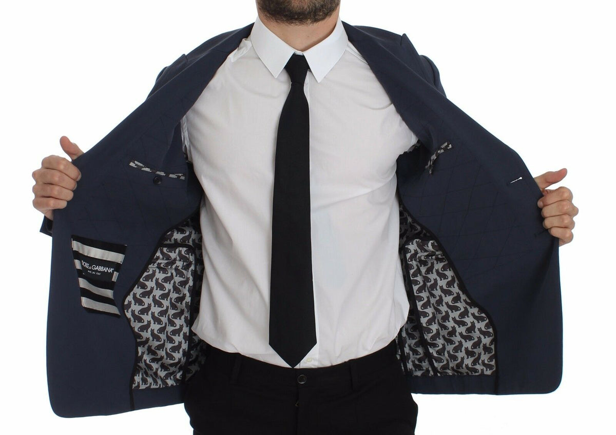 Dolce & Gabbana blazers for men in blue, product view 4