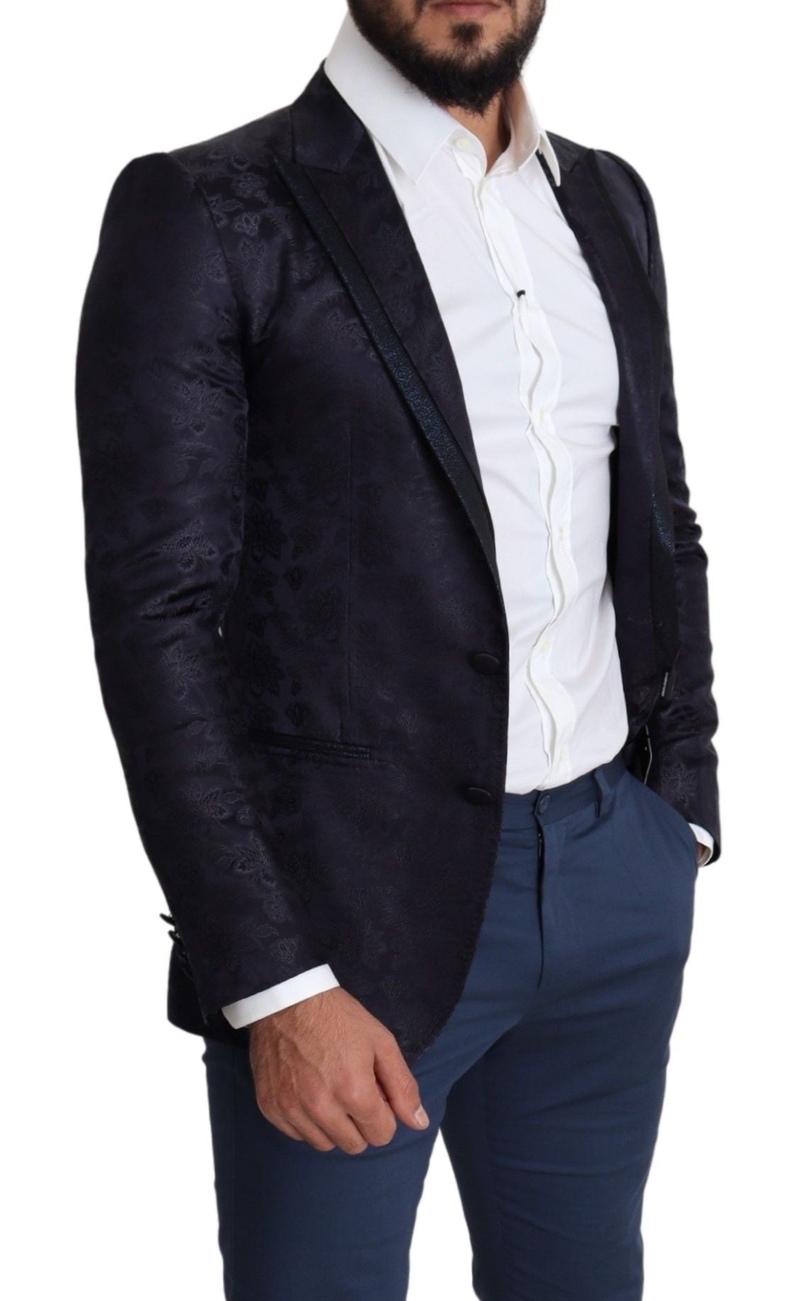 Dolce & Gabbana blazers for men in blue, product view 5