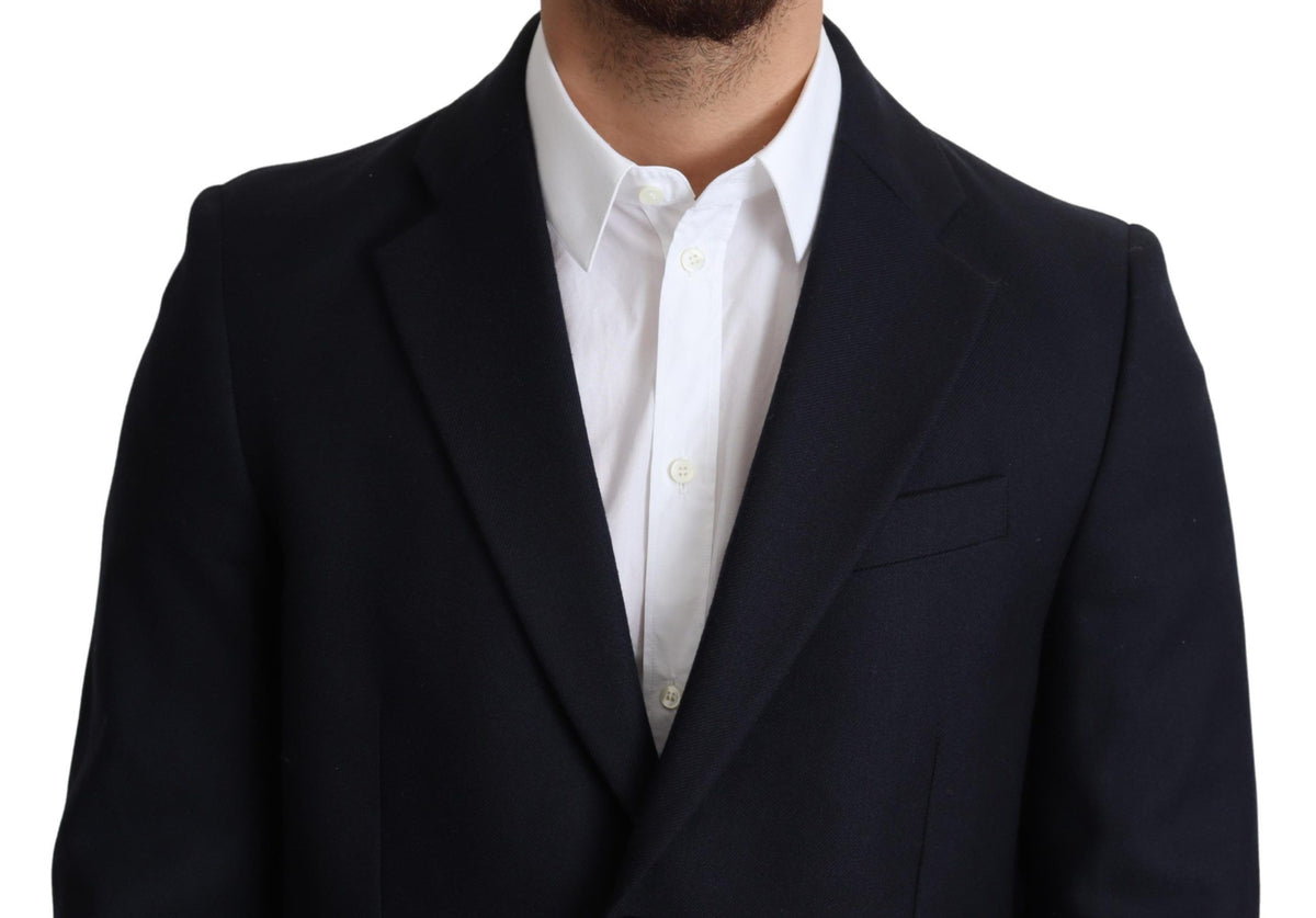 Dolce & Gabbana coats for men in blue, product view 4
