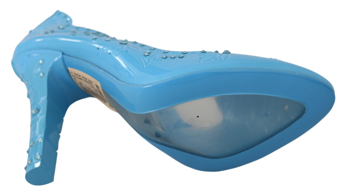 Dolce & Gabbana high heel for women in blue, product view 2