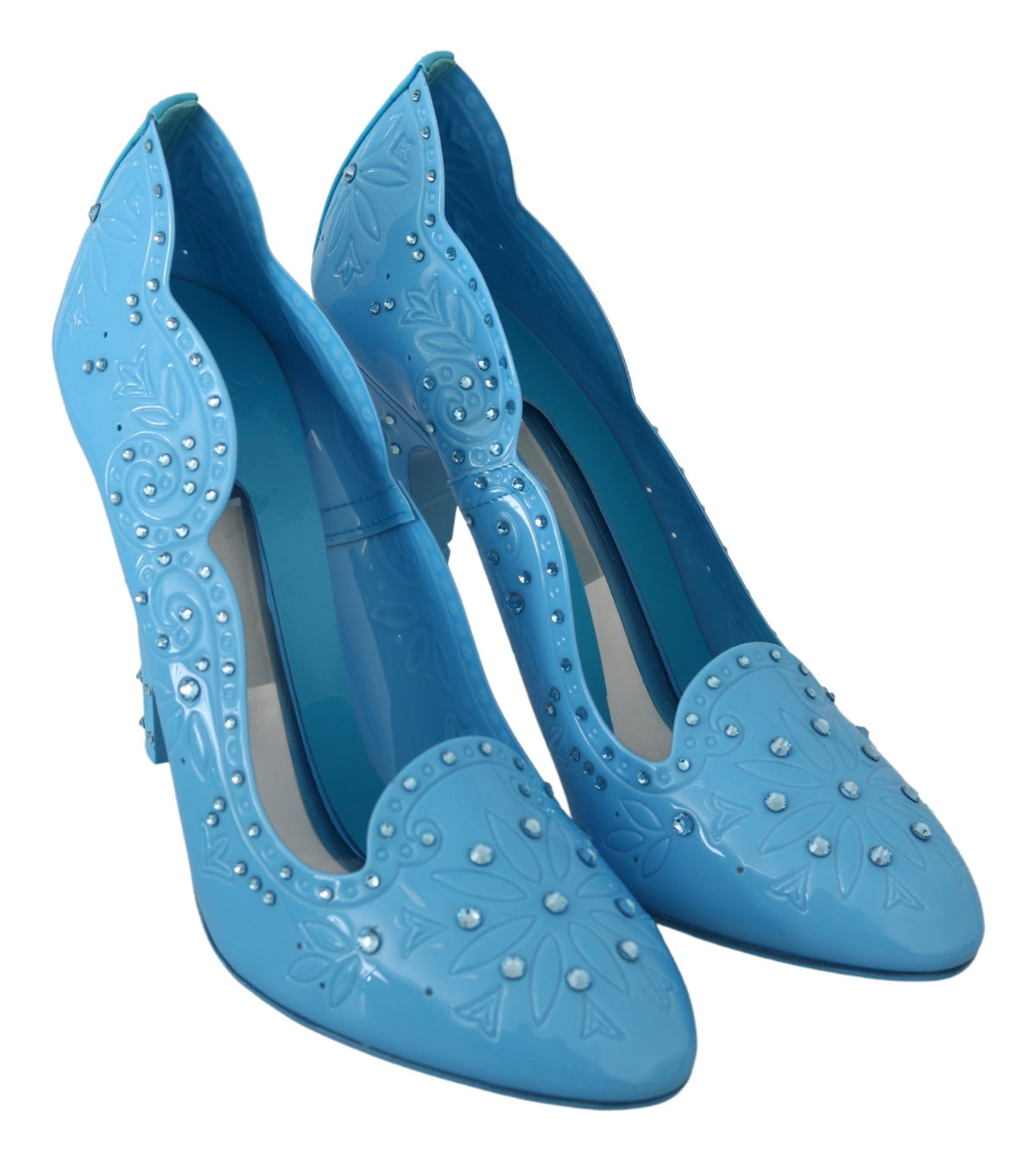 Dolce & Gabbana high heel for women in blue, product view 5