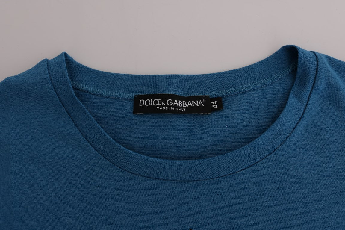 Dolce & Gabbana t-shirts for women in blue, product view 5