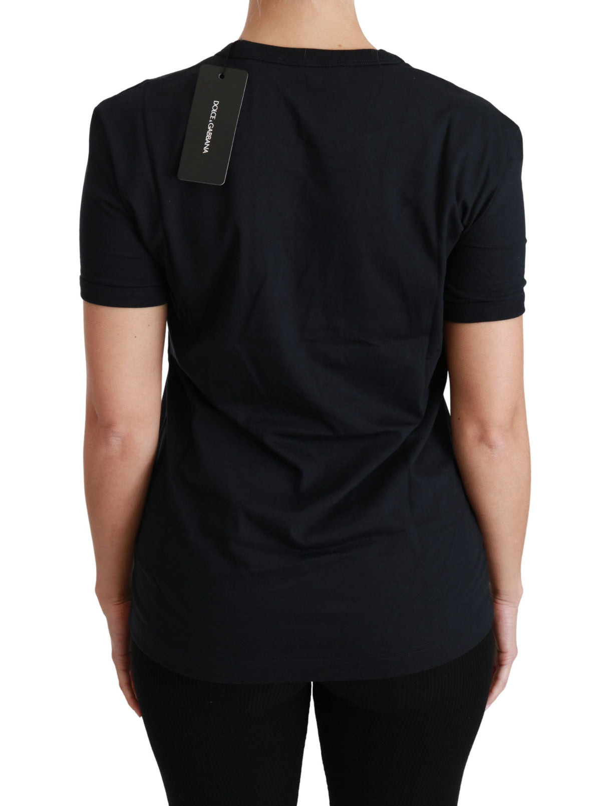 Dolce & Gabbana t-shirts for women in blue, product view 5