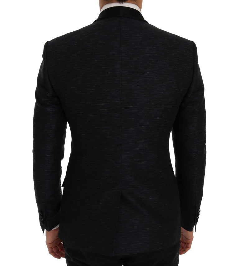 Dolce & Gabbana two-piece suits for men in blue, product view 2