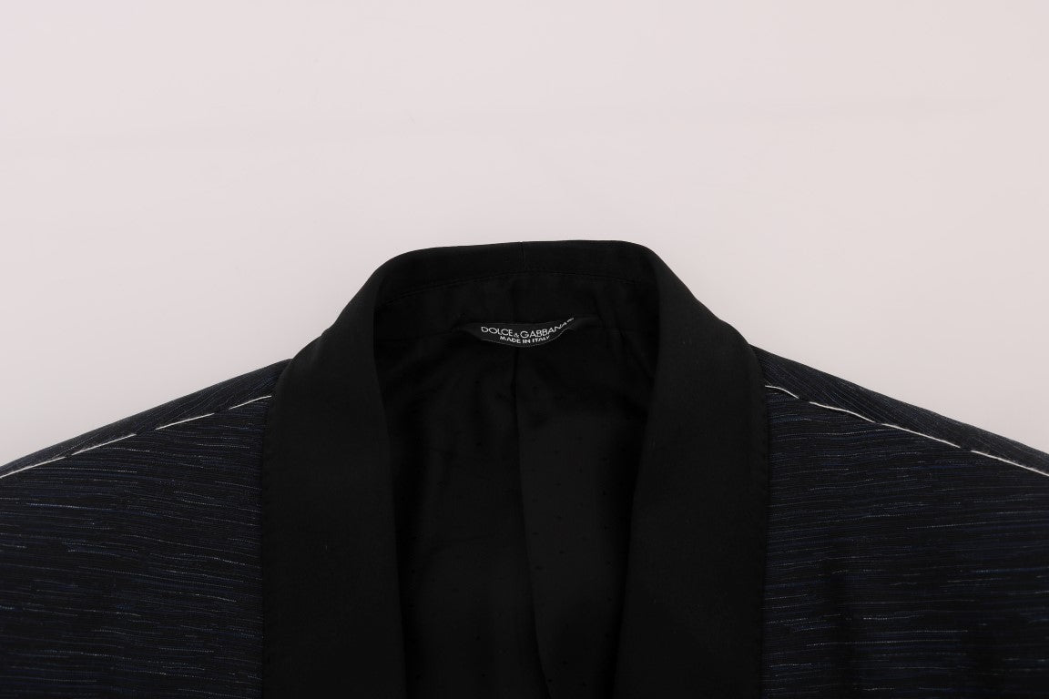Dolce & Gabbana two-piece suits for men in blue, product view 8