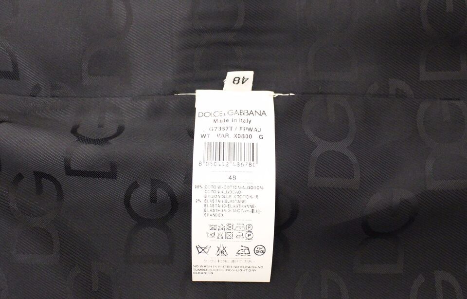 Dolce & Gabbana waistcoats for men in blue, product view 3