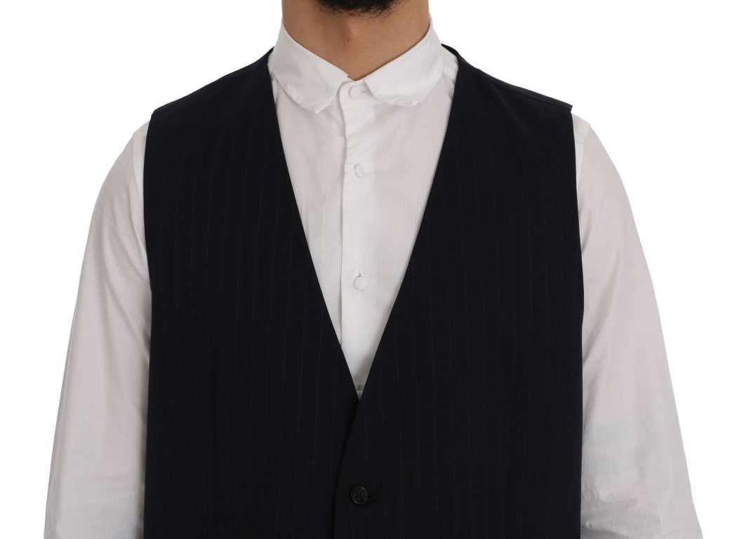 Dolce & Gabbana waistcoats for men in blue, product view 4
