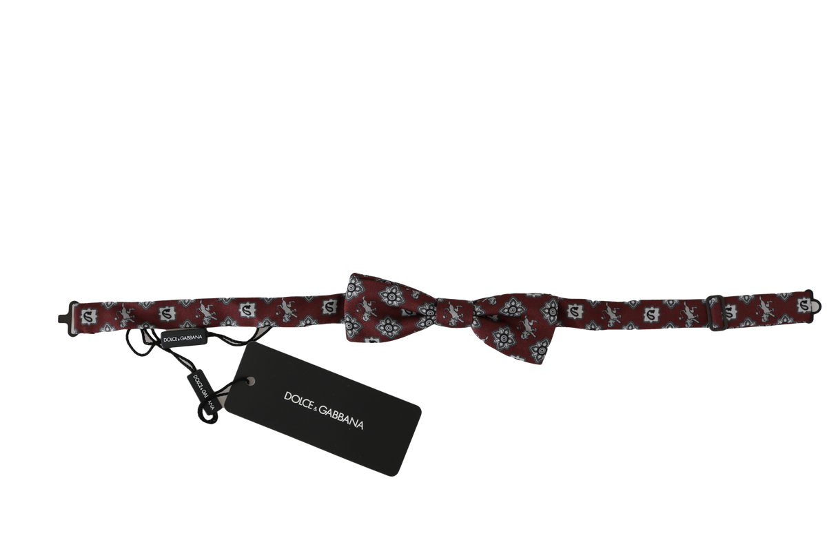 Dolce & Gabbana bowties for men in bordeaux, product view 1