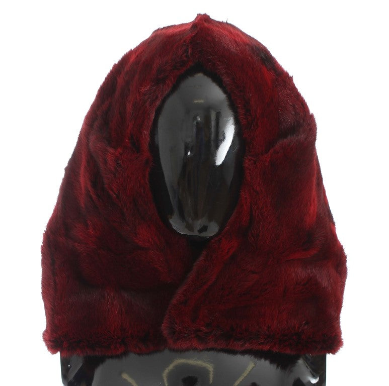 Dolce & Gabbana scarves for women in bordeaux, product view 2