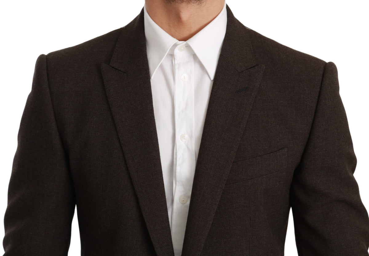 Dolce & Gabbana blazers for men in brown, product view 4