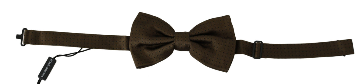 Dolce & Gabbana bowties for men in brown, product view 1