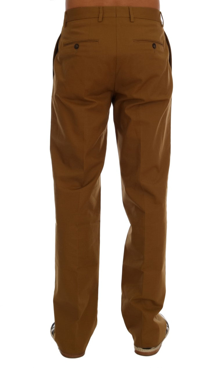 Dolce & Gabbana casual pants for men in brown, product view 3