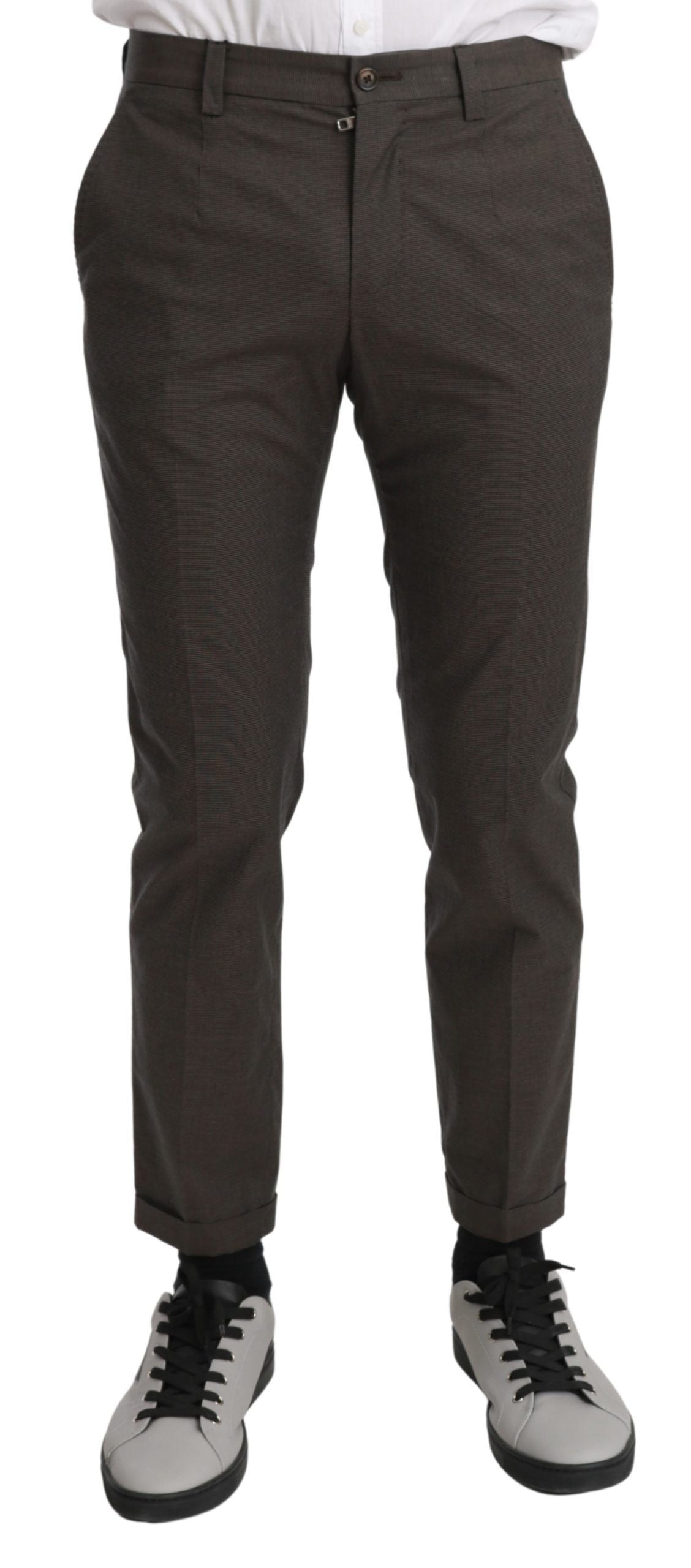 Dolce & Gabbana dress pants for men in brown, product view 1