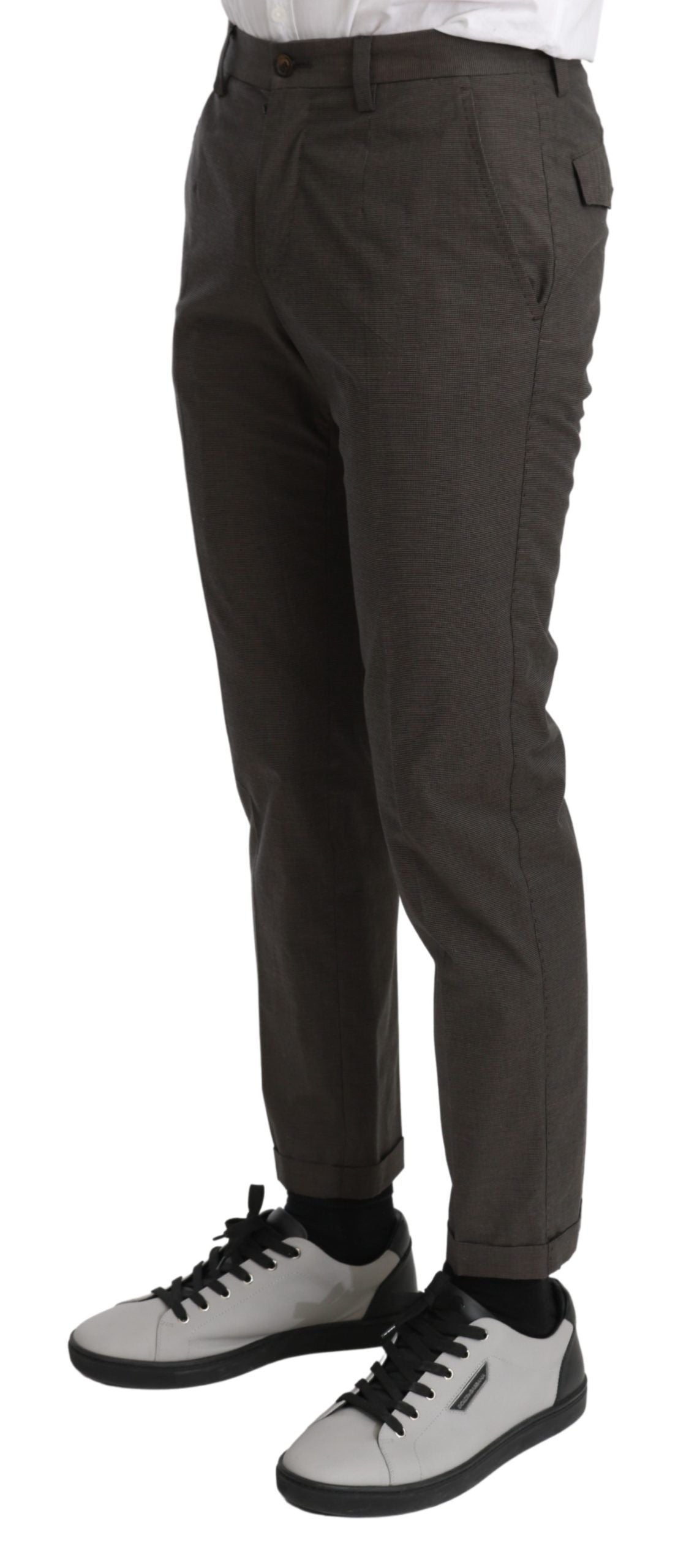 Dolce & Gabbana dress pants for men in brown, product view 2