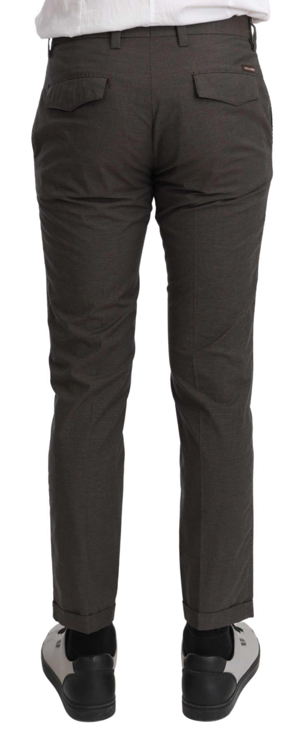 Dolce & Gabbana dress pants for men in brown, product view 3