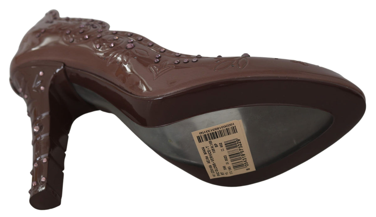 Dolce & Gabbana high heel for women in brown, product view 2