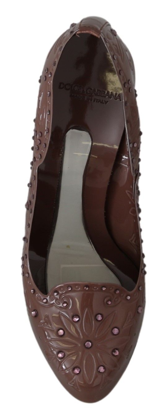 Dolce & Gabbana high heel for women in brown, product view 3