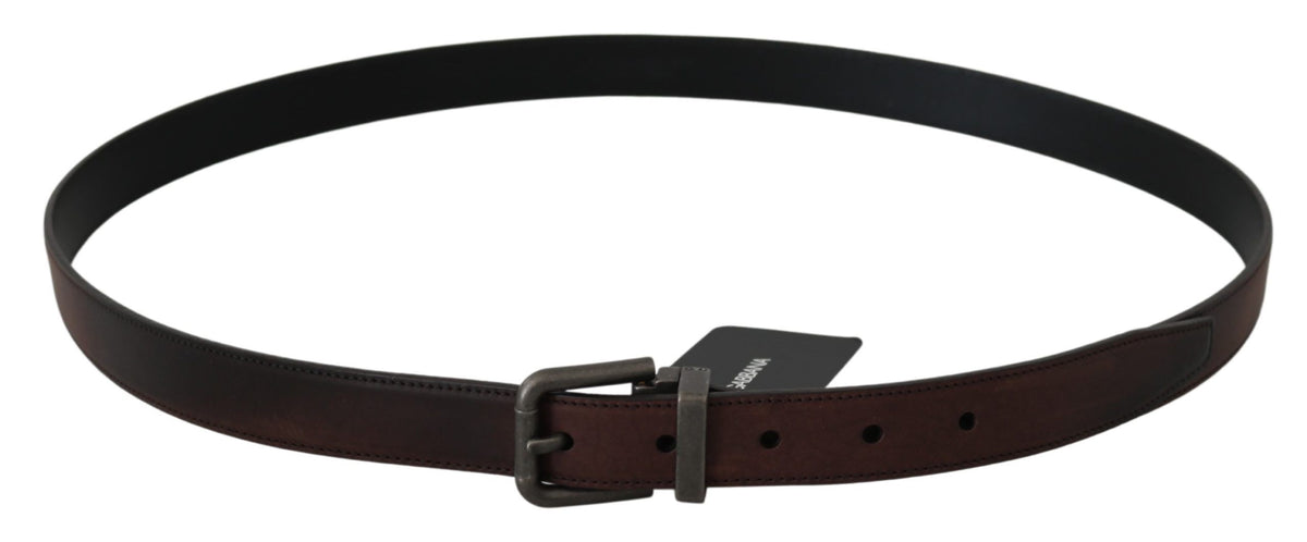 Dolce & Gabbana regular belts for men in brown, product view 3
