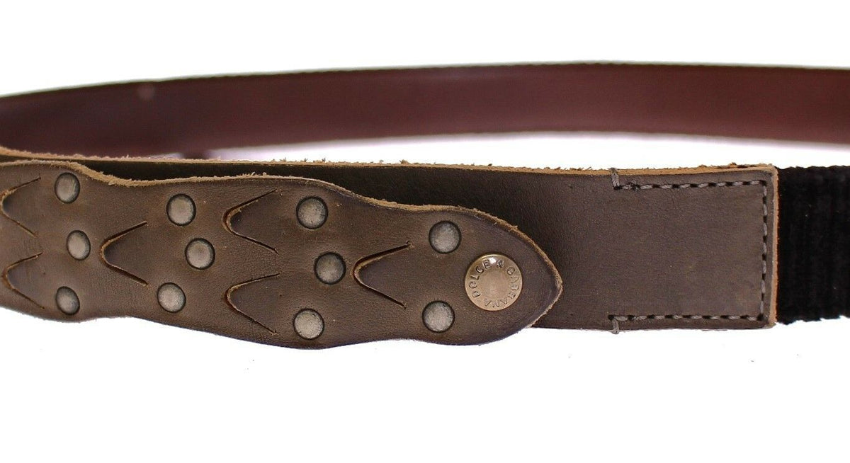 Dolce & Gabbana regular belts for men in brown, product view 4