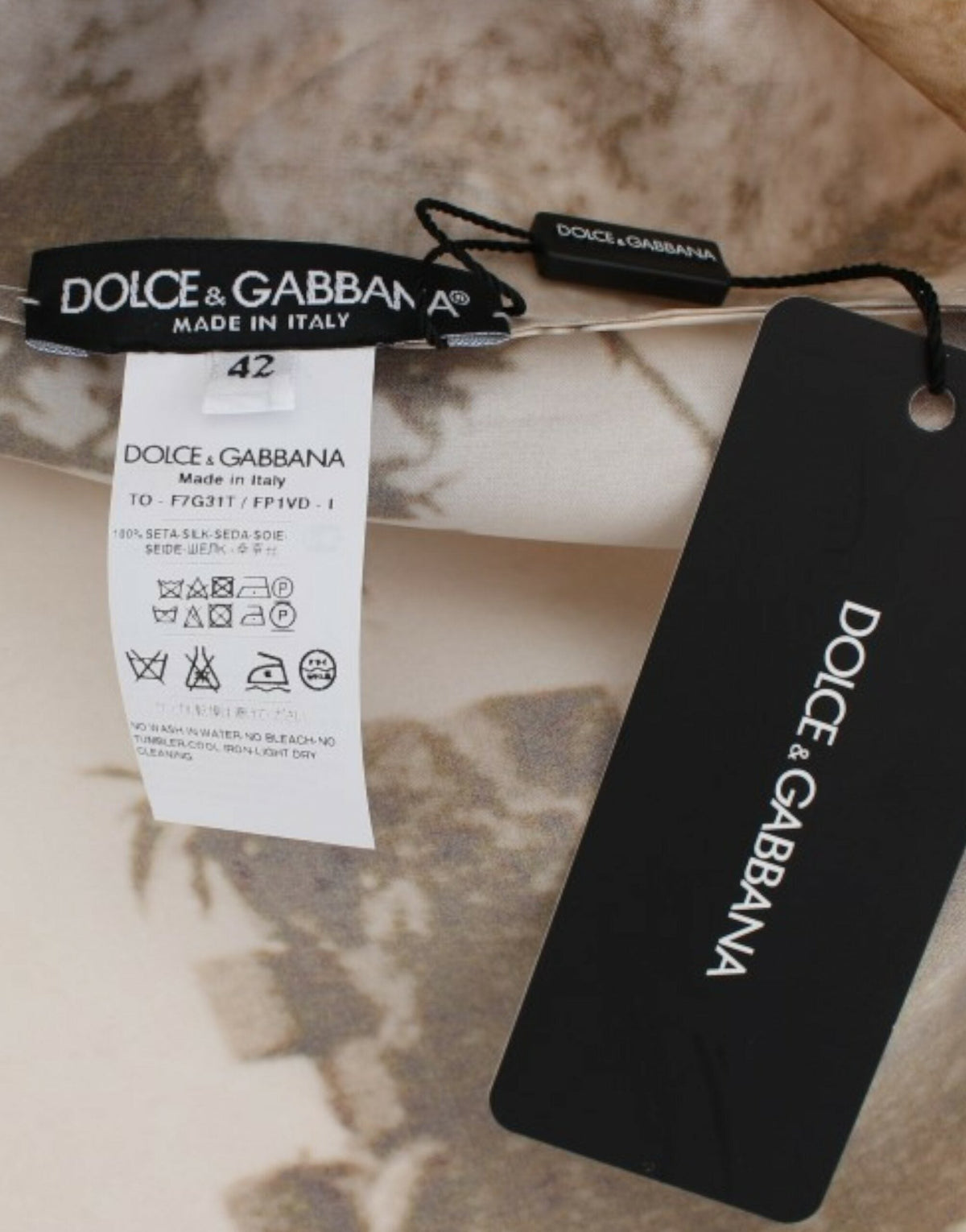 Dolce & Gabbana t-shirts for women in brown, product view 7