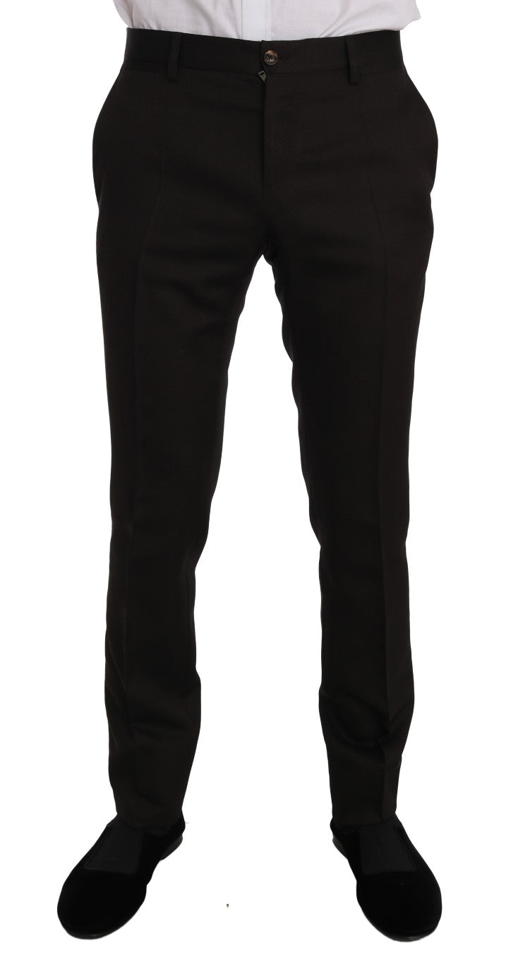 Dolce & Gabbana two-piece suits for men in brown, product view 6
