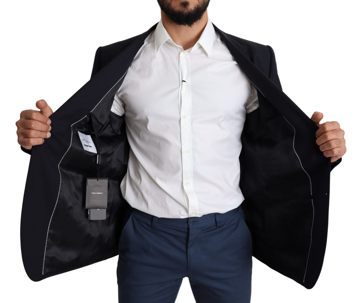 Dolce & Gabbana blazers for men in dark blue, product view 6