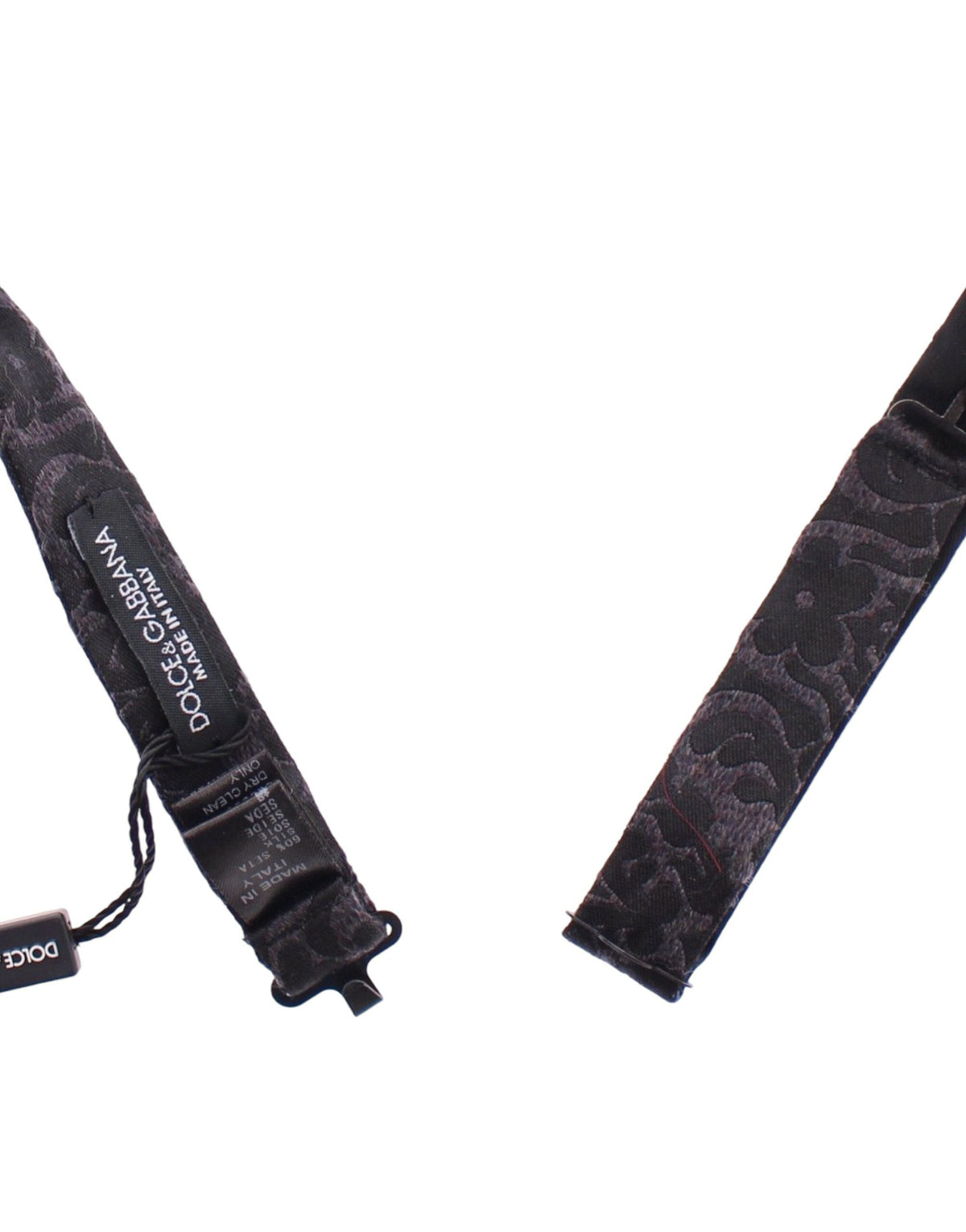 Dolce & Gabbana bowties for men in dark gray, product view 6