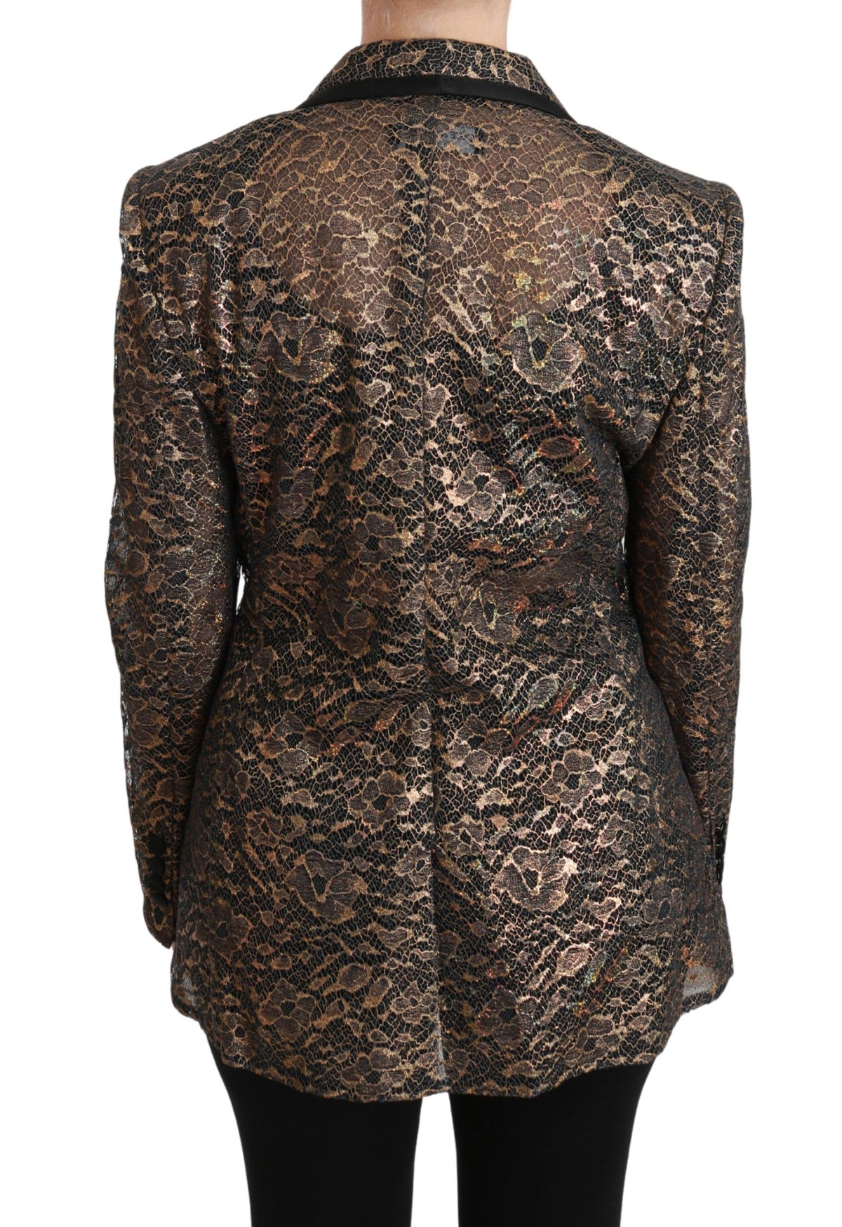 Dolce & Gabbana blazers for women in gold, product view 4
