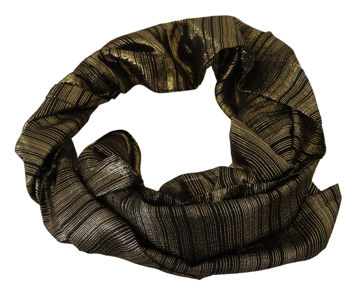 Dolce & Gabbana scarves for women in gold, product view 2