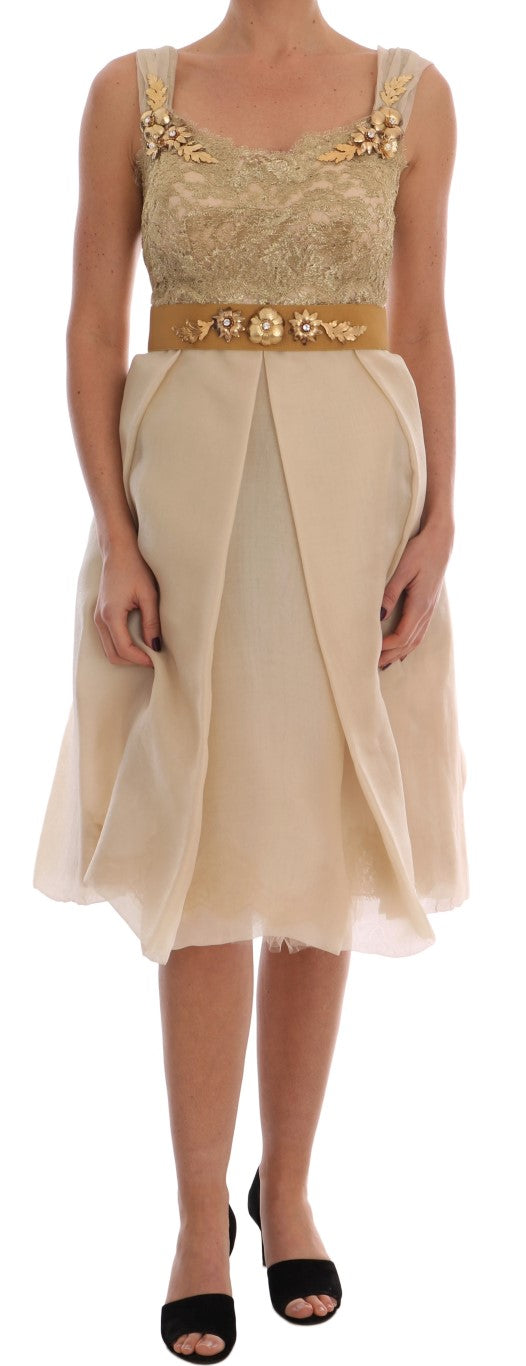 Dolce & Gabbana sleeveless for women in gold, product view 1