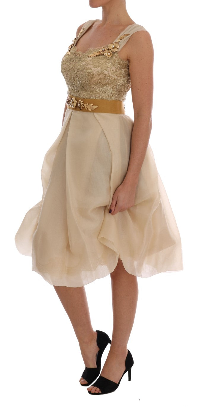 Dolce & Gabbana sleeveless for women in gold, product view 2