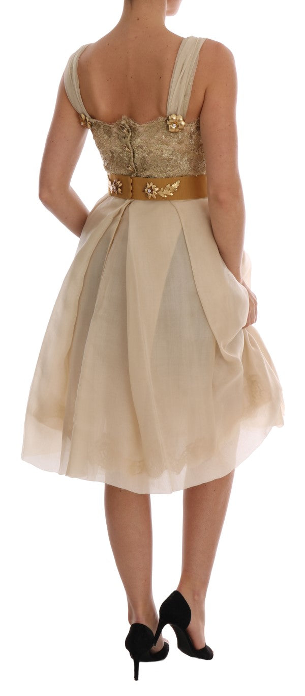 Dolce & Gabbana sleeveless for women in gold, product view 3