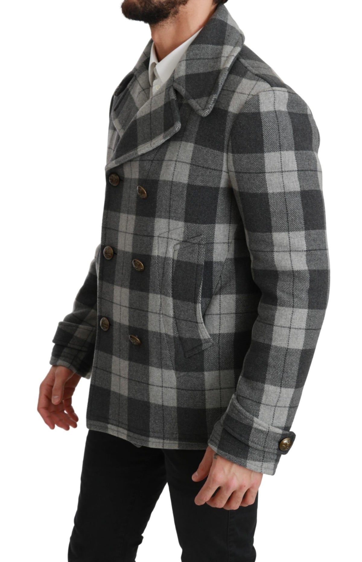 Dolce & Gabbana blazers for men in gray, product view 3