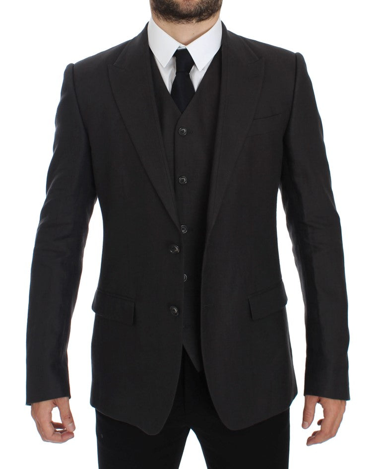Dolce & Gabbana blazers for men in gray, product view 5