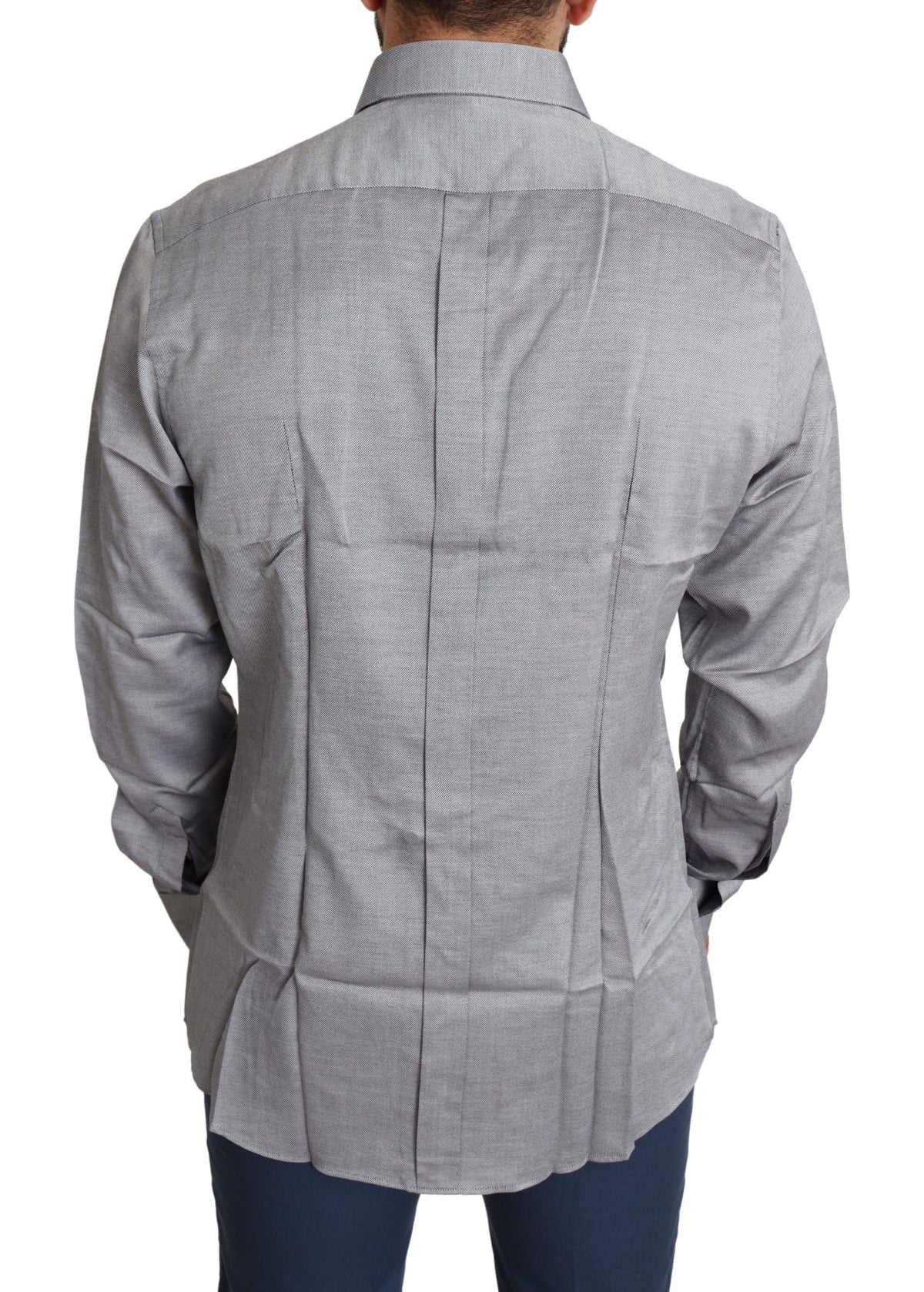 Dolce & Gabbana dress shirts for men in gray, product view 3