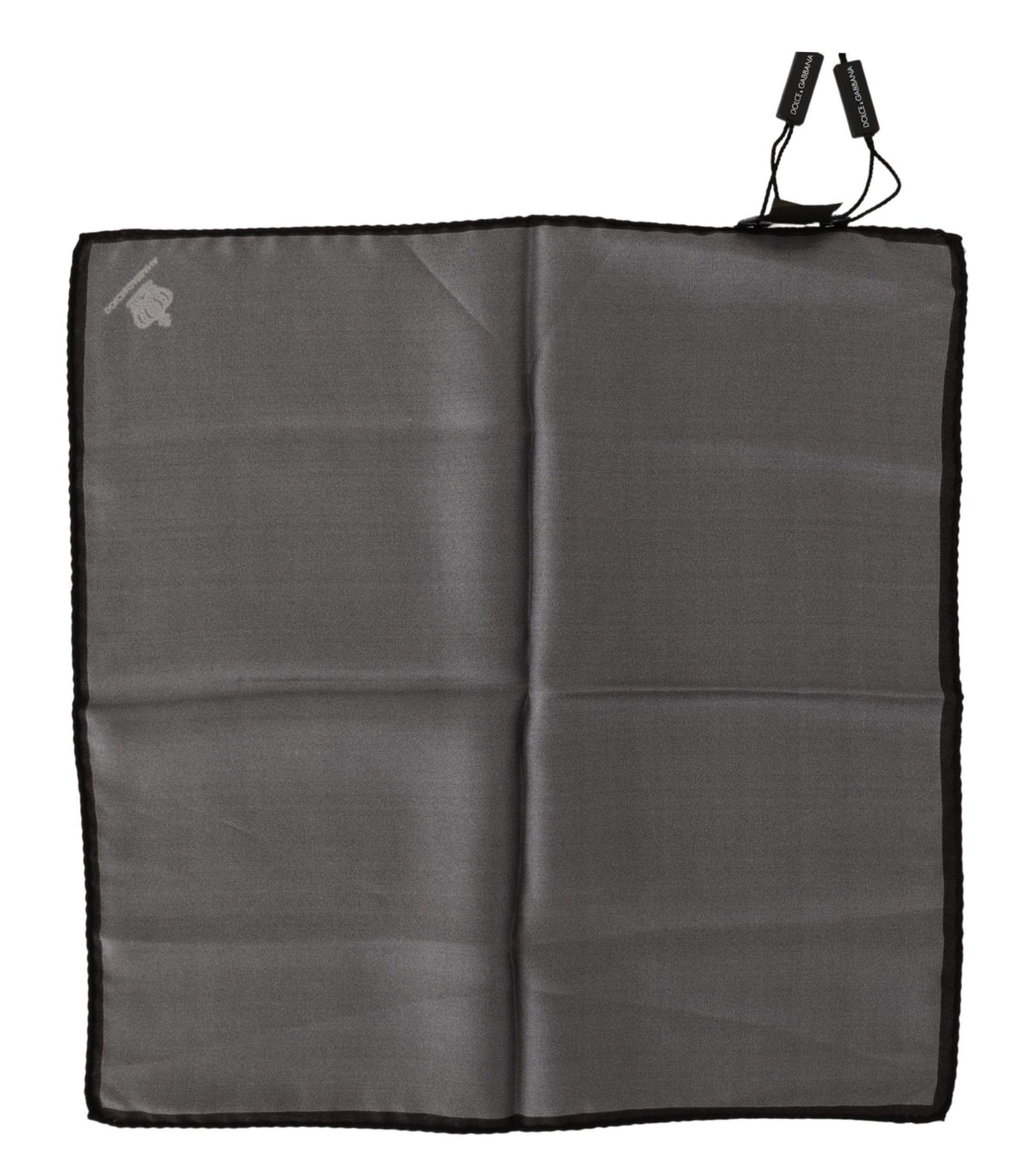 Dolce & Gabbana pocket squares for men in gray, product view 2