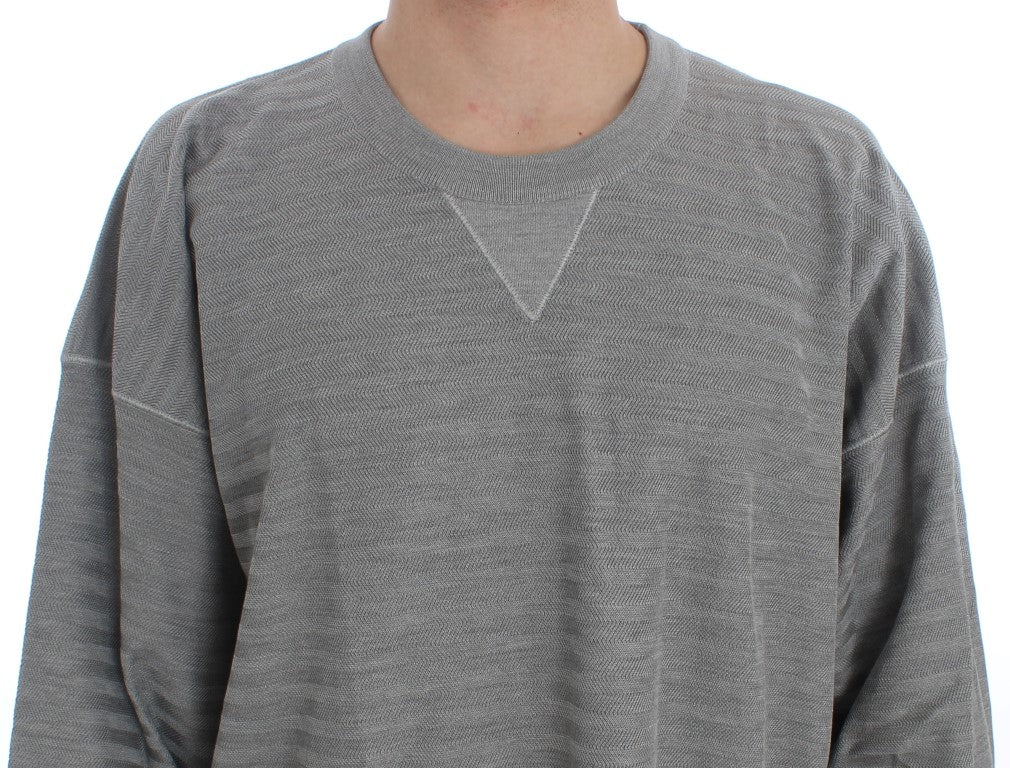 Dolce & Gabbana sweatshirts for men in gray, product view 4