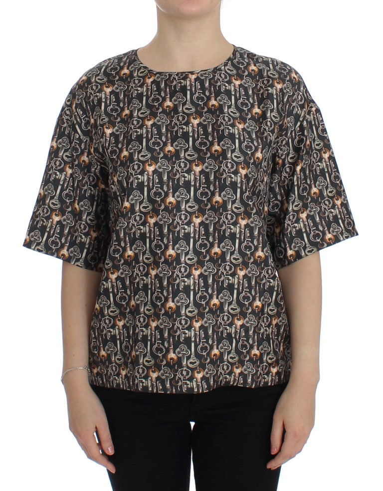 Dolce & Gabbana t-shirts for women in gray, product view 1