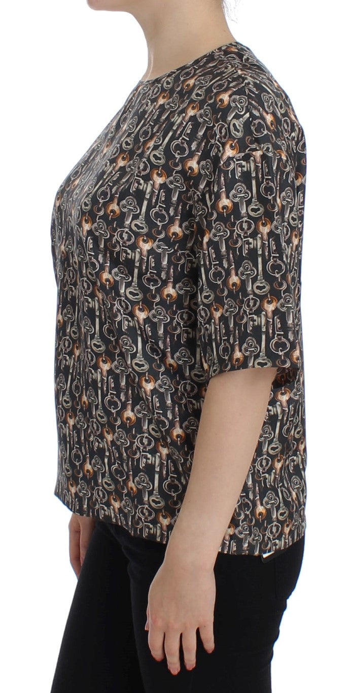 Dolce & Gabbana t-shirts for women in gray, product view 2