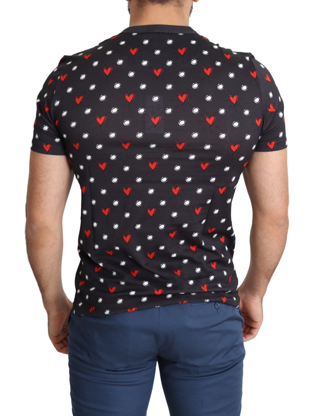 Dolce & Gabbana t-shirts for men in gray, product view 4