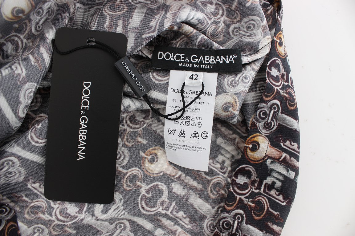 Dolce & Gabbana t-shirts for women in gray, product view 7