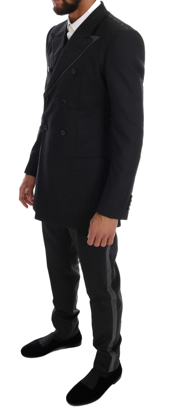 Dolce & Gabbana three-piece suits for men in gray, product view 2