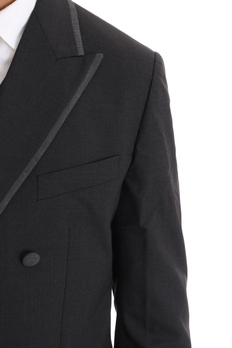 Dolce & Gabbana three-piece suits for men in gray, product view 6