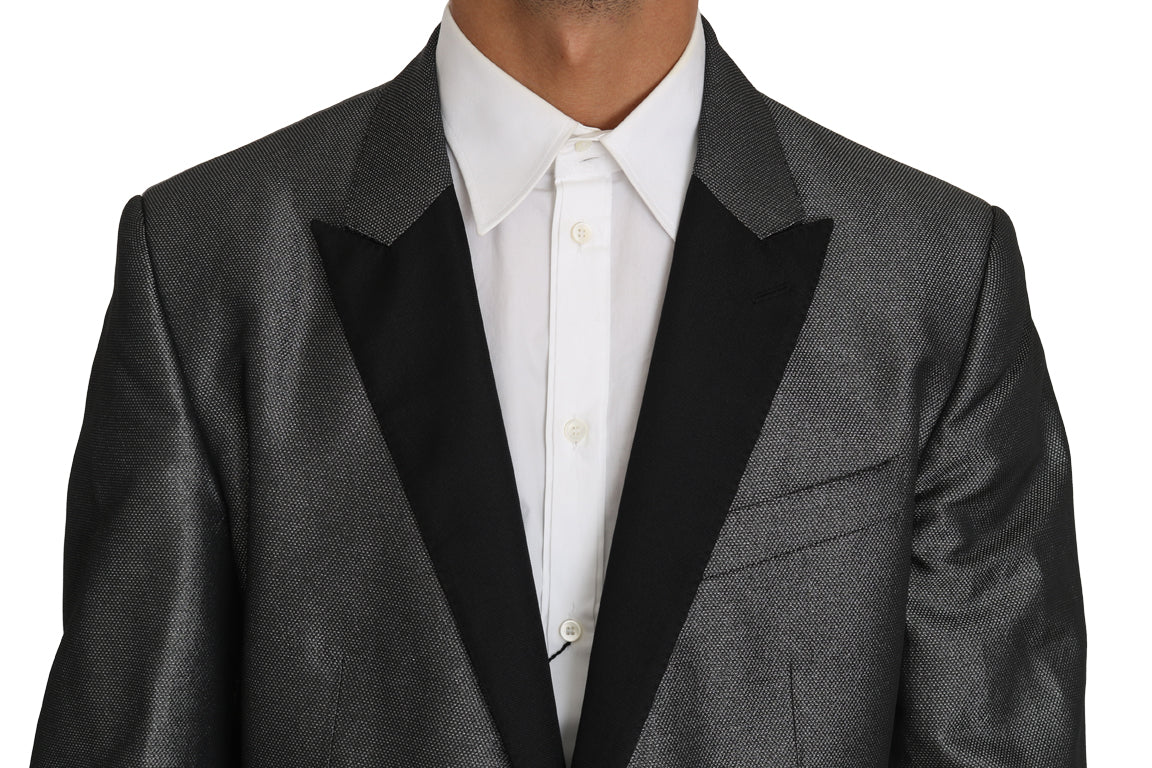 Dolce & Gabbana two-piece suits for men in gray, product view 8